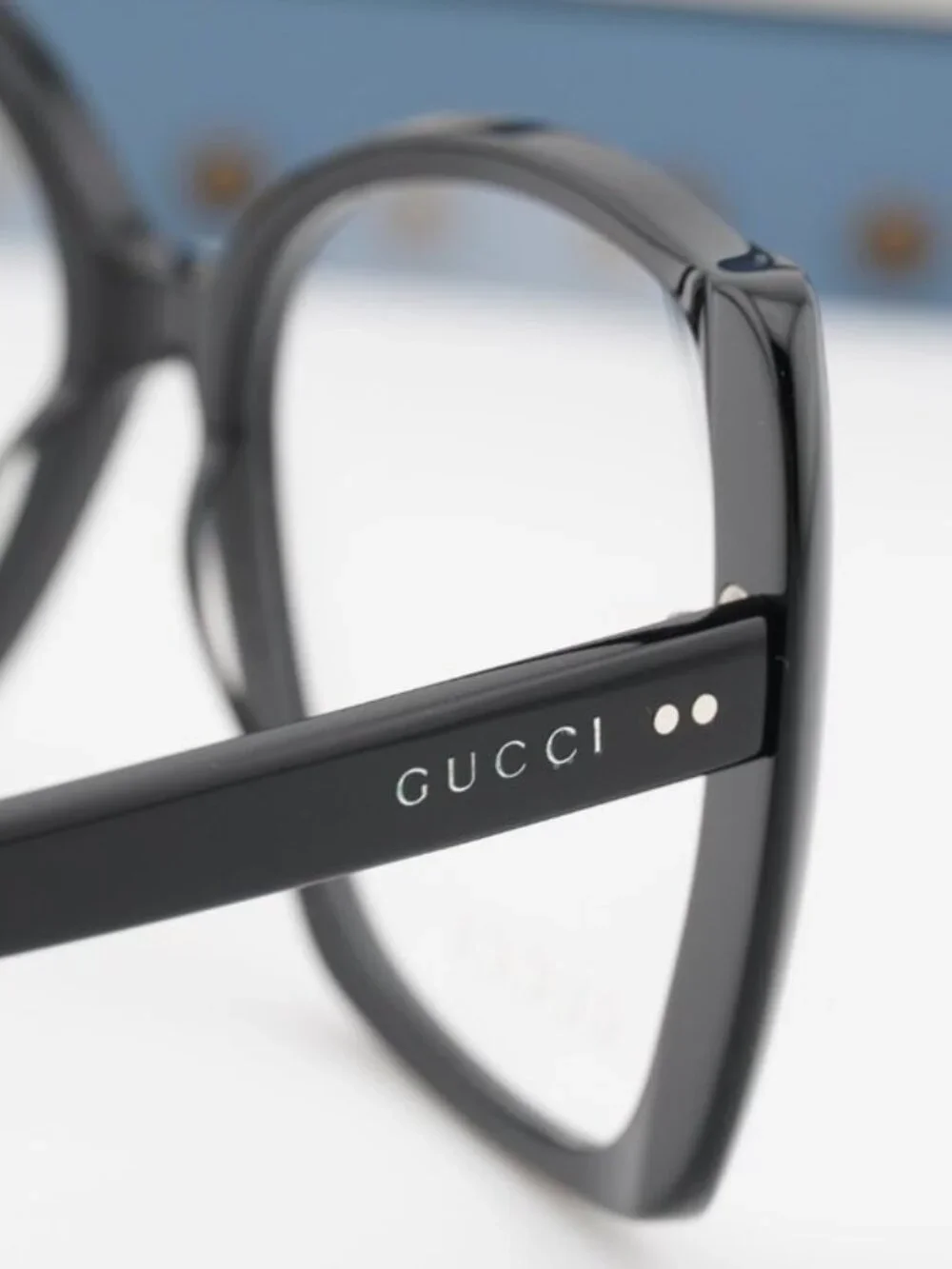 Gucci GG0473O 001 Butterfly Eyeglasses 55mm - Black